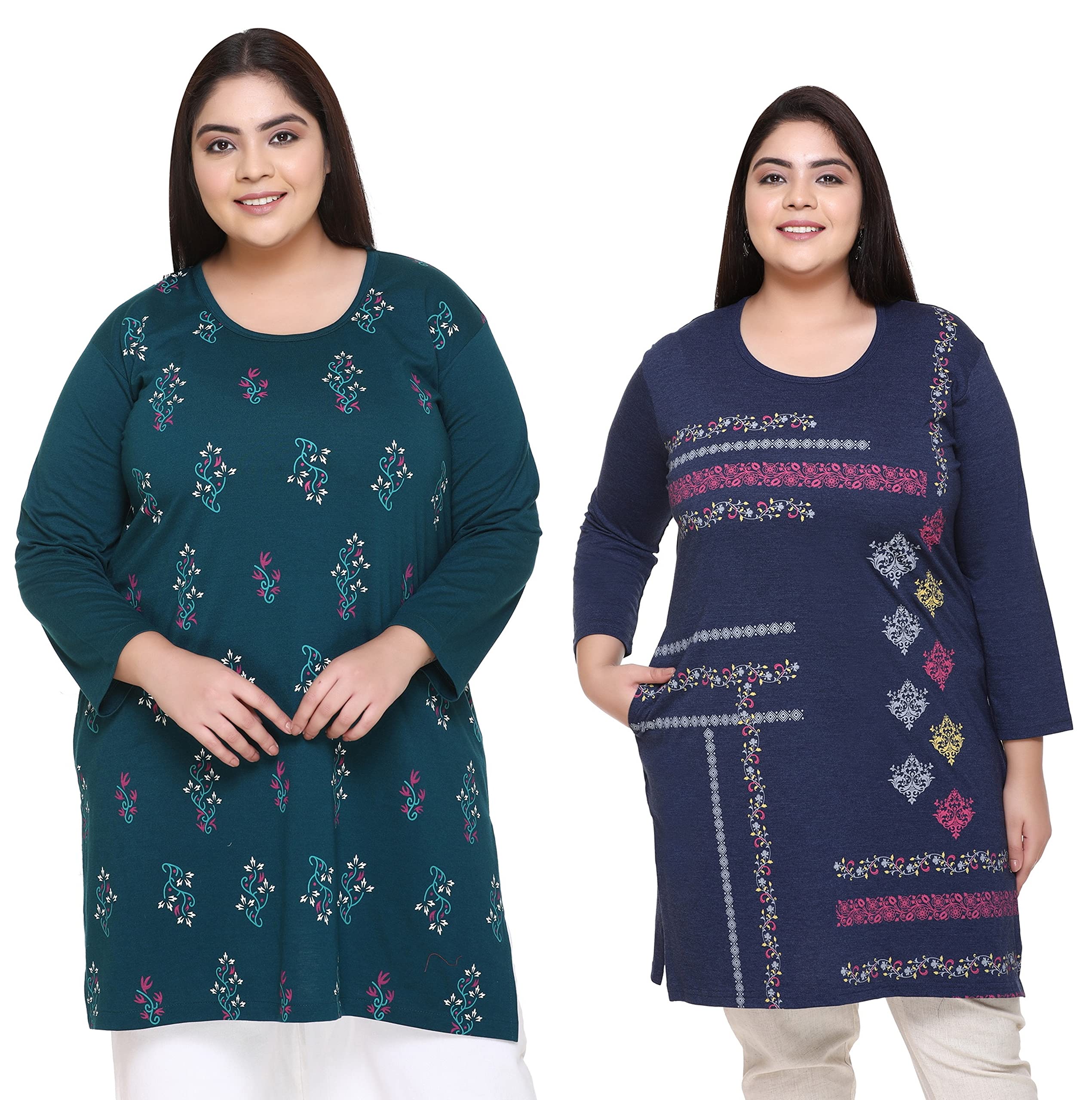 in love Women's Full Sleeves Printed Tshirts Combo - Pack of 2,2CFSLP570C1C6_M-picture-28