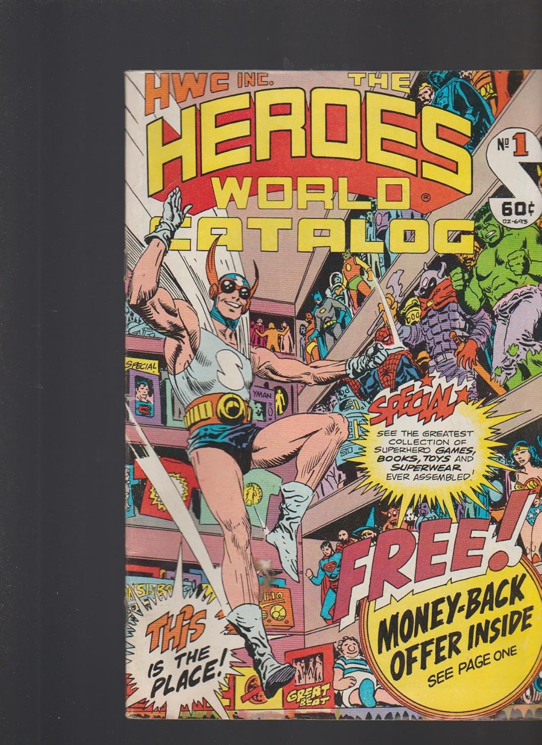 HWC Inc the Heroes World Catalog 1 Reg Wells Books