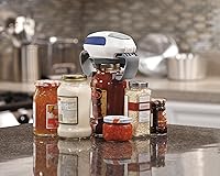 Vista 3 de Abrelatas automático para abertura fácil de Hamilton Beach., Blanco