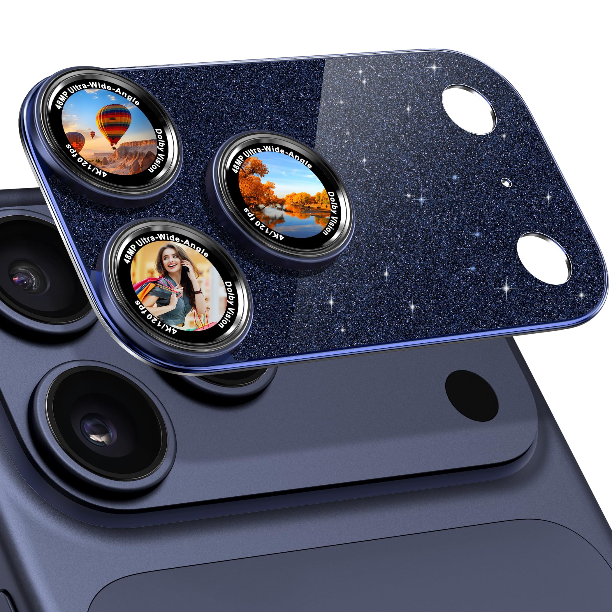 für iPhone 17 Pro Kameraschutz, Anti-Kratzer Kamera Schutz Einteiliges 9H Panzer Schutz Glas, Ultra HD Klar Kamera Schutzfolie für iPhone 17 Pro