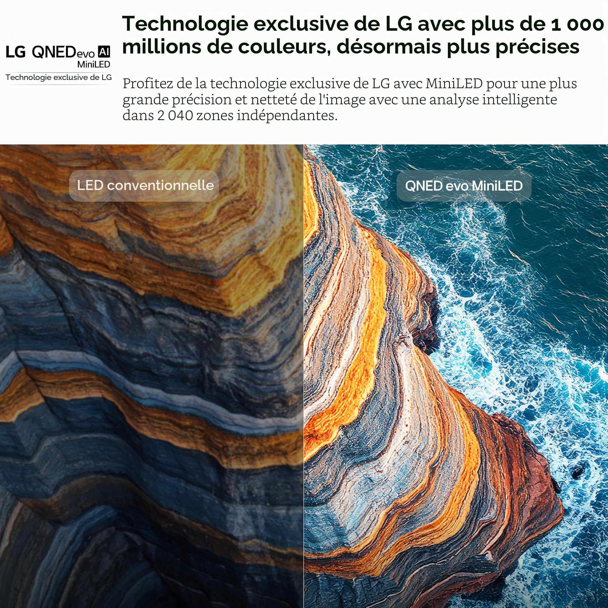 LG TV QNED Evo (2026) 55" QNED MiniLED 4K UHD - 55QNED81B6A.AEU