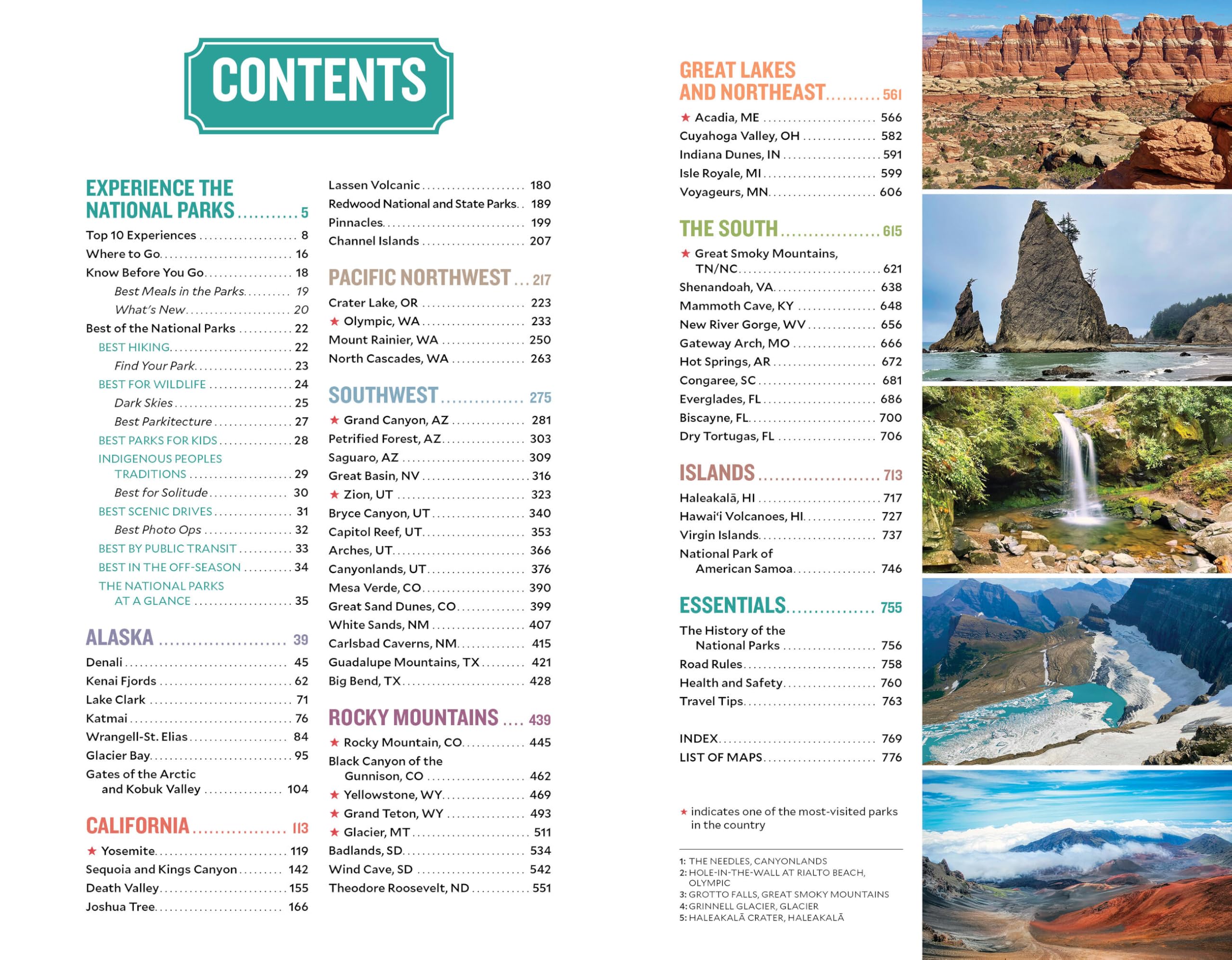 Moon USA National Parks (4th Edition, Revised): The Complete Guide to All 63 Parks (Moon Travel Guides)