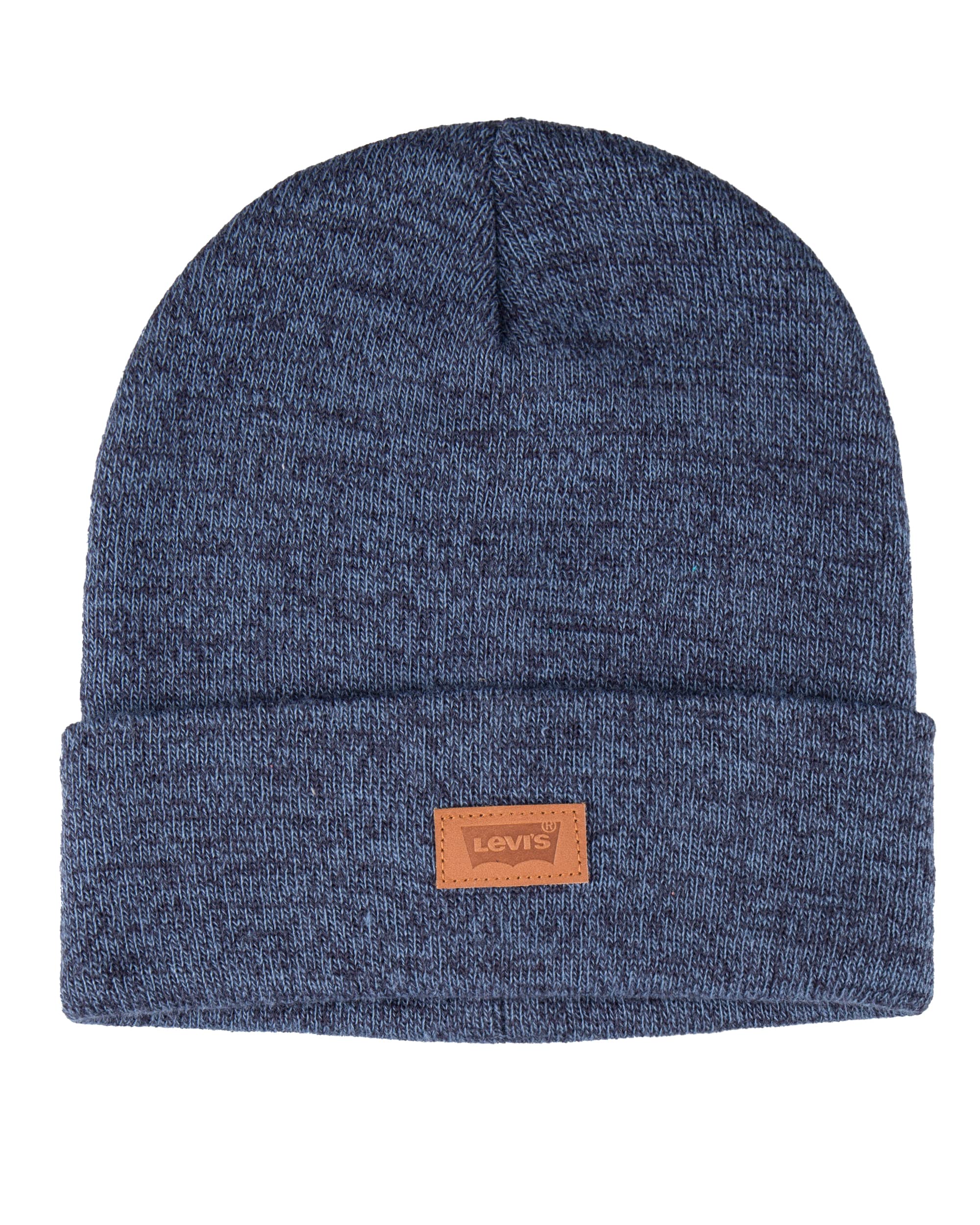 Levi's Mens All-Season Hero Beanie Soft Knit Cuffed Winter Hat, Warm & Comfortable Everyday Style