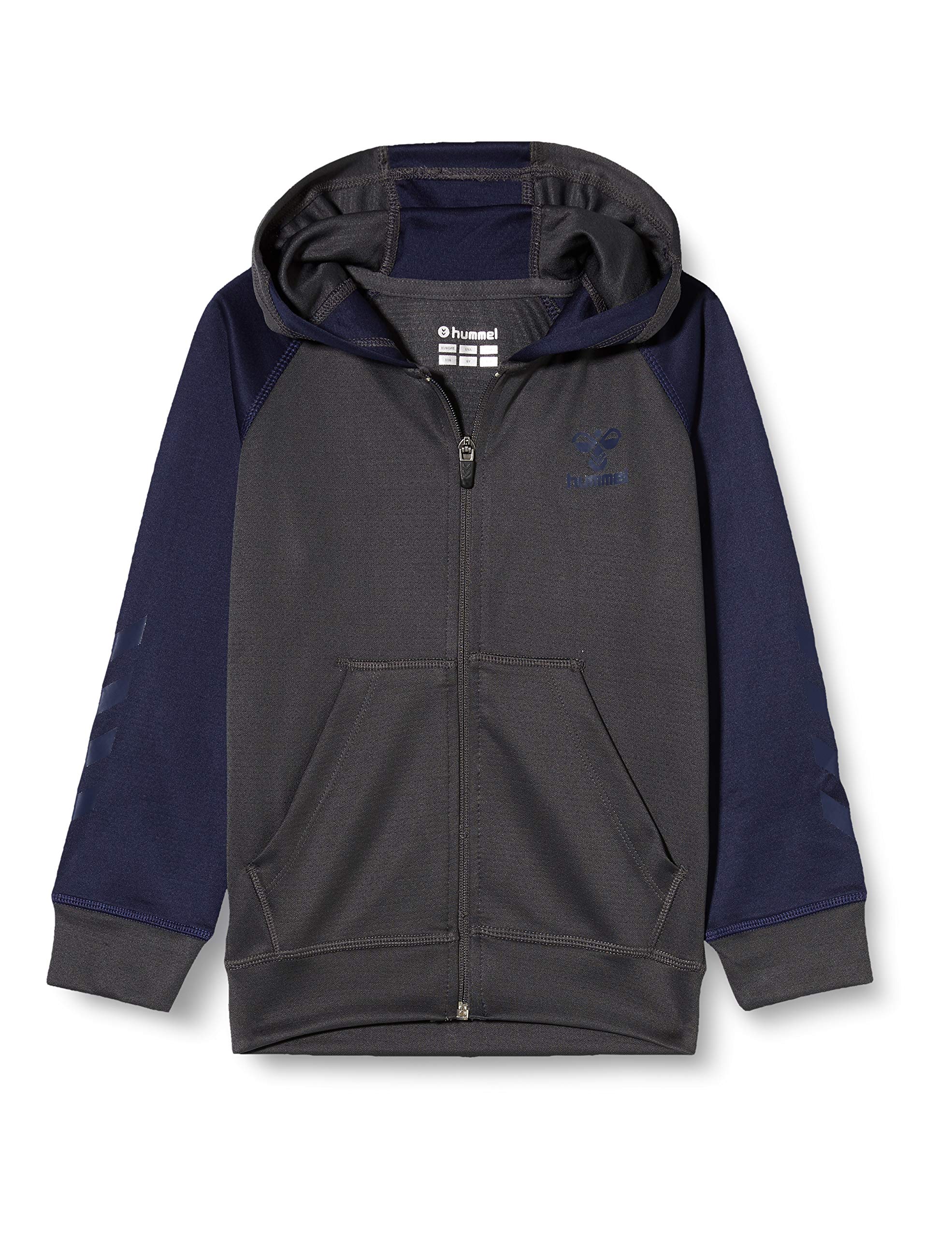 hummelUnisex Kids Hmlaction Zip Hoodie Sweat Kids Hood