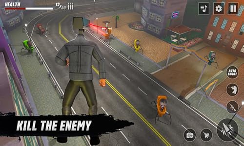 Tvman cameraman vs Toilet Monster 3D Game