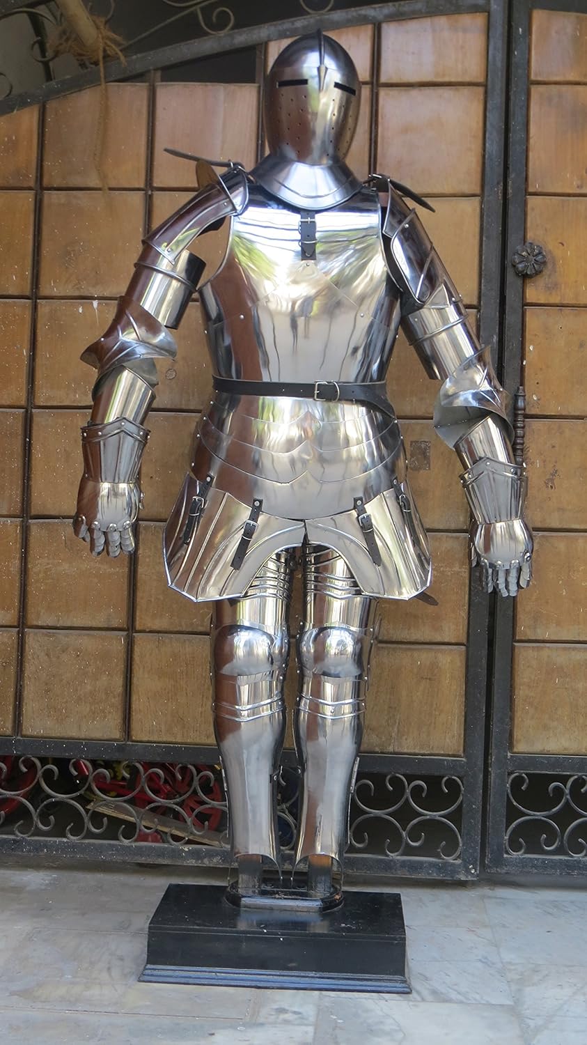 NauticalMart Medieval Knight Full Suit of Armor Reenactment Costume Full Body Armour