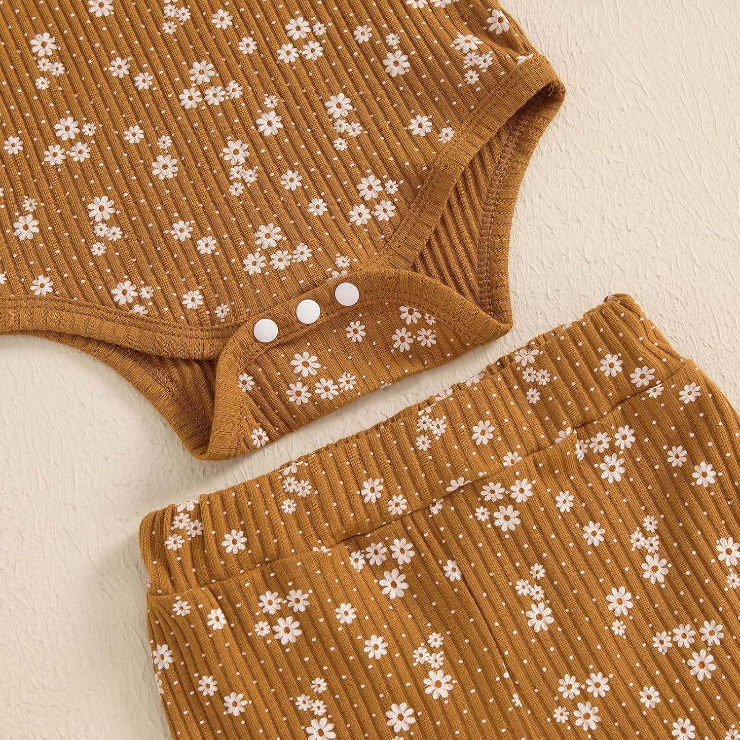 Baby Girl Fall Clothes Set Little Sister Lil Sis Long Sleeve Romper Pants Set Cute Infant Newborn Outfit 3 6 9 12 Months - Image 6