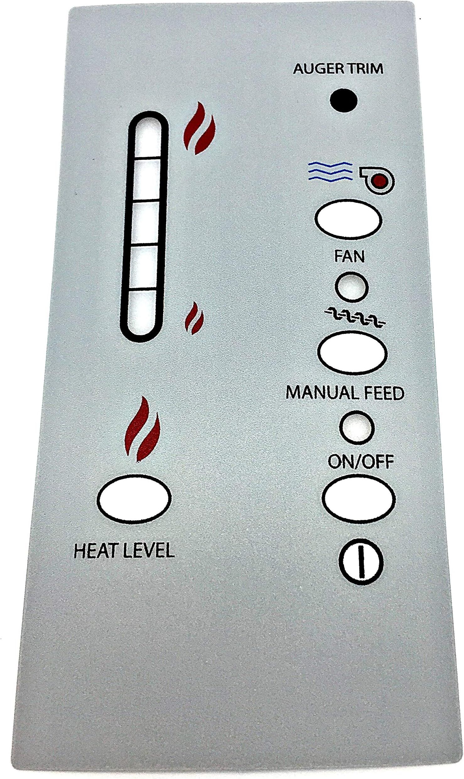 Enviro Vistaflame Control Board Decal 50-179