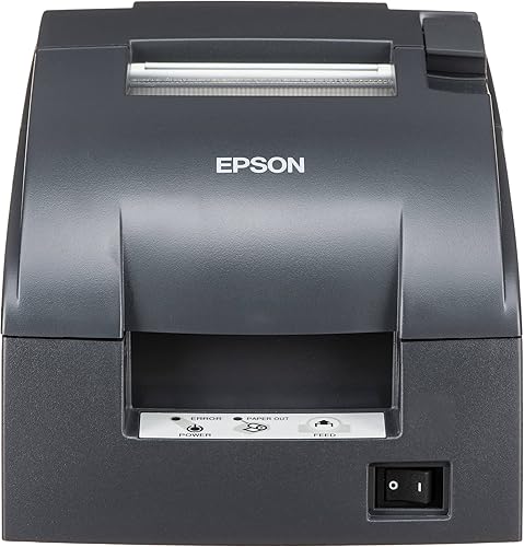 Miniatura 2 de Epson TM-U220B Dot Matrix Compact POS Impact Receipt and Kitchen Label Printer - DK Port and Ethernet Connectivity - Print Speeds up to 6.0 lps, 4
