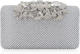 evening silver clutch