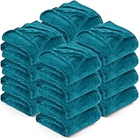 Vista 125 de Utopia Bedding - Manta de vellón de lujo, mullida, antiestática; manta de suave microfibra de 8.8 oz/yd² (300 g/m²) para sofá y cama; tamaño Negro