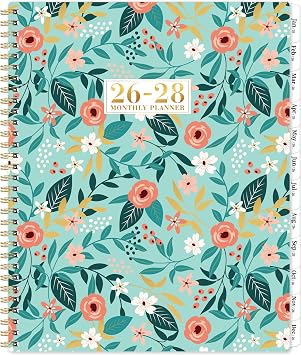 2026-2028 Monthly Planner/Calendar - JAN. 2026 - DEC. 2028, 9" 11", 3 Year Monthly Planner 2026-2028, Large 36-Month Calendar with Tab, Back Pocket, Twin-Wire Binding, Premium Paper, Note Page