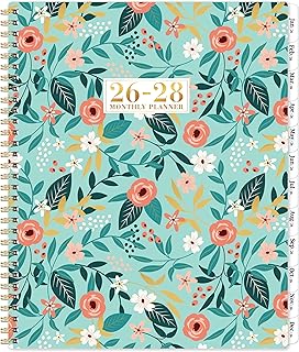 2026-2028 Monthly Planner/Calendar - JAN. 2026 - DEC. 2028, 9" × 11", 3 Year Monthly Planner 2026-2028, Large 36-Month Calendar with Tab, Back Pocket, Twin-Wire Binding, Premium Paper, Note Page