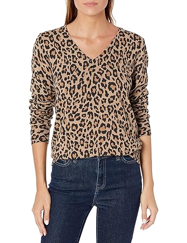 Women's Regular-Fit Lightweight Long-Sleeve V-Neck Sweater