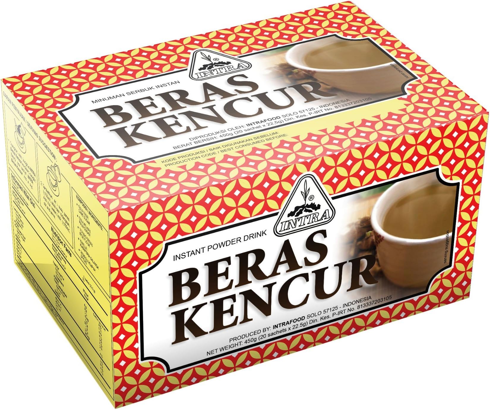 Intra Beras Kencur 20-ct, 450 Gram
