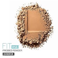 Vista 86 de MAYBELLINE Fit Me - Polvo fijador y polvo de maquillaje facial prensado que minimiza los poros y es mate, color marfil clásico, 1 unidad