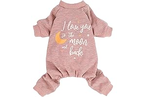 Fitwarm I Love You to The Moon and Back English Bulldog Pajamas
