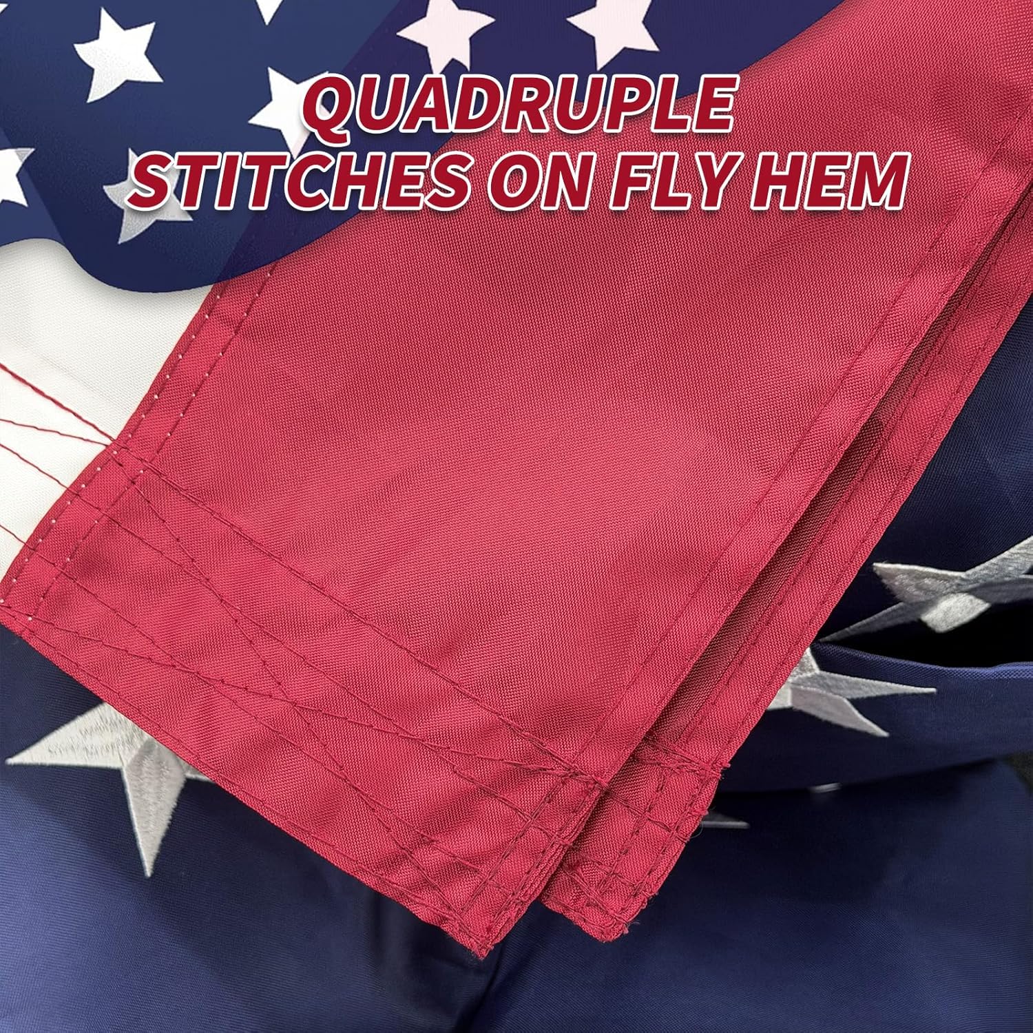 Military Flags Memorial American Flag Usa Flag For Veterans Funeral Flag Burial Flag Memorial Flag Heavy Duty For Veteran Made American Us Burial Flag For Veteran Military 5x9.5 Ft - Image 6