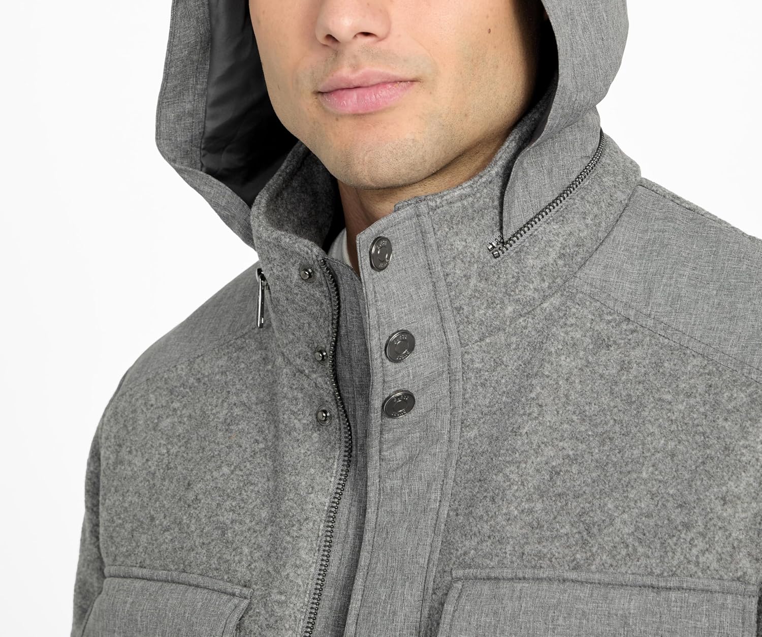 GUESS Men's Gilbert Utility Jacket