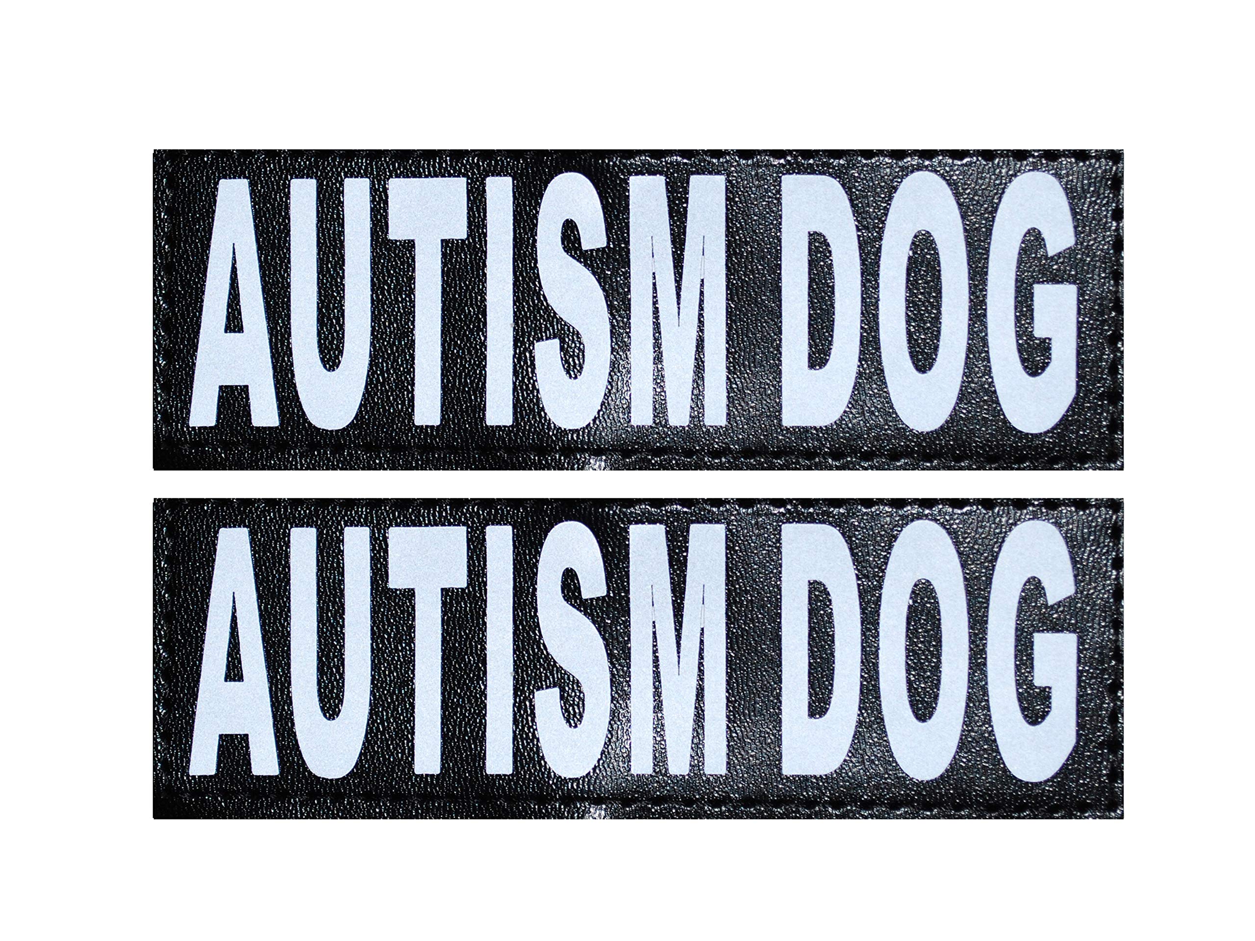 Doggie Stylz Set Of Reflective Autism Dog Patches Service