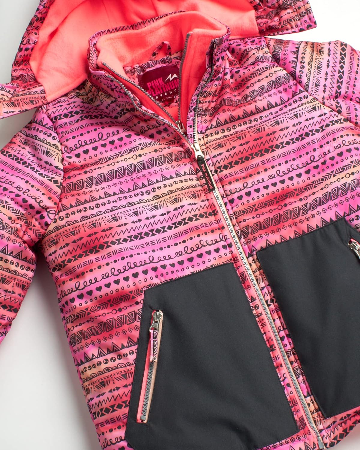 Pink Platinum Girls' Snowsuit - Water Resistant Winter Jacket and Ski Bib Overalls (2T-16) : Clothing, Shoes & Jewelry
