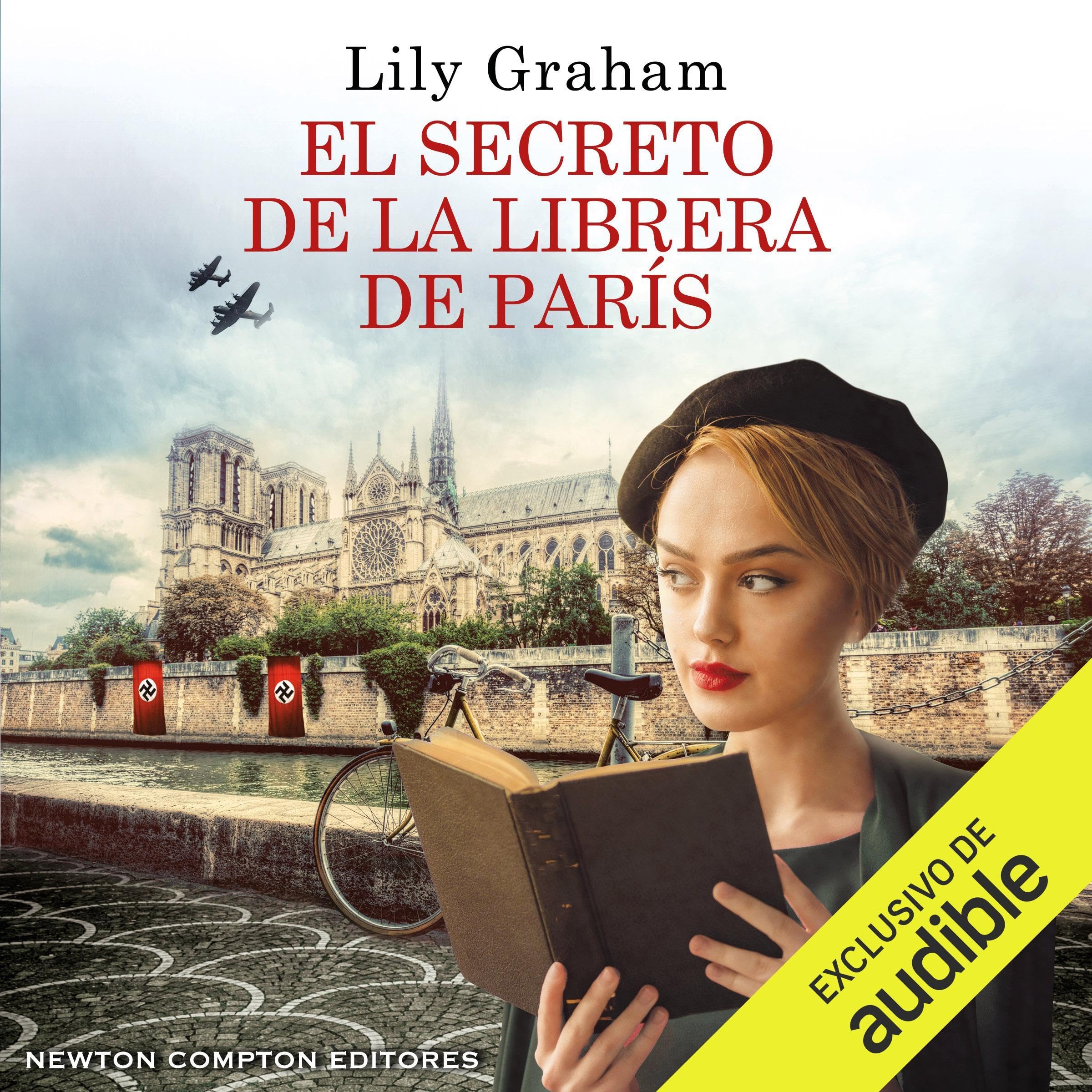 Cover art for El secreto de la librera de París. El amor en tiempos de guerra.