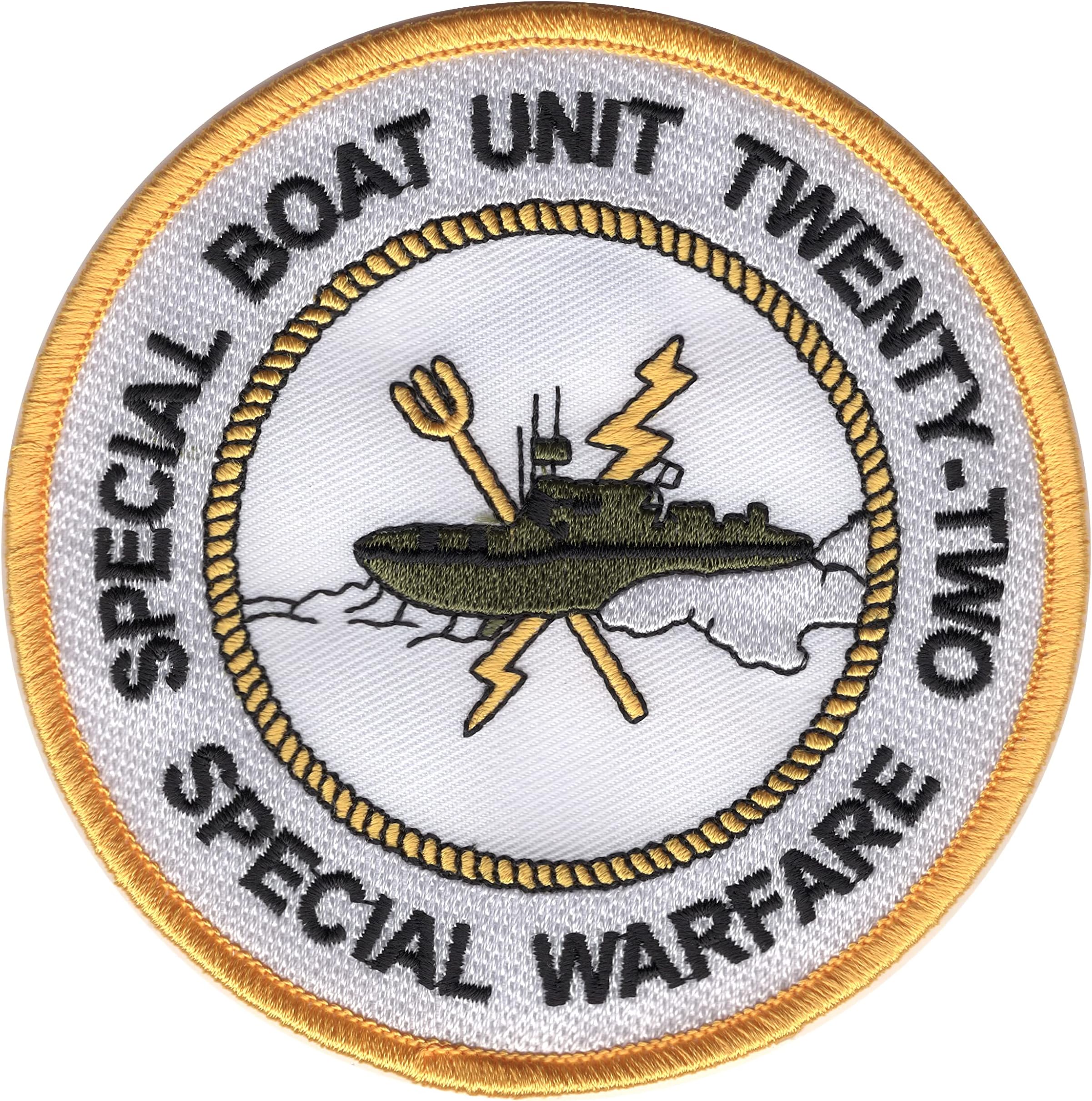 SBU-22 Special Boat Unit Two Two Patch Color Special Warfare