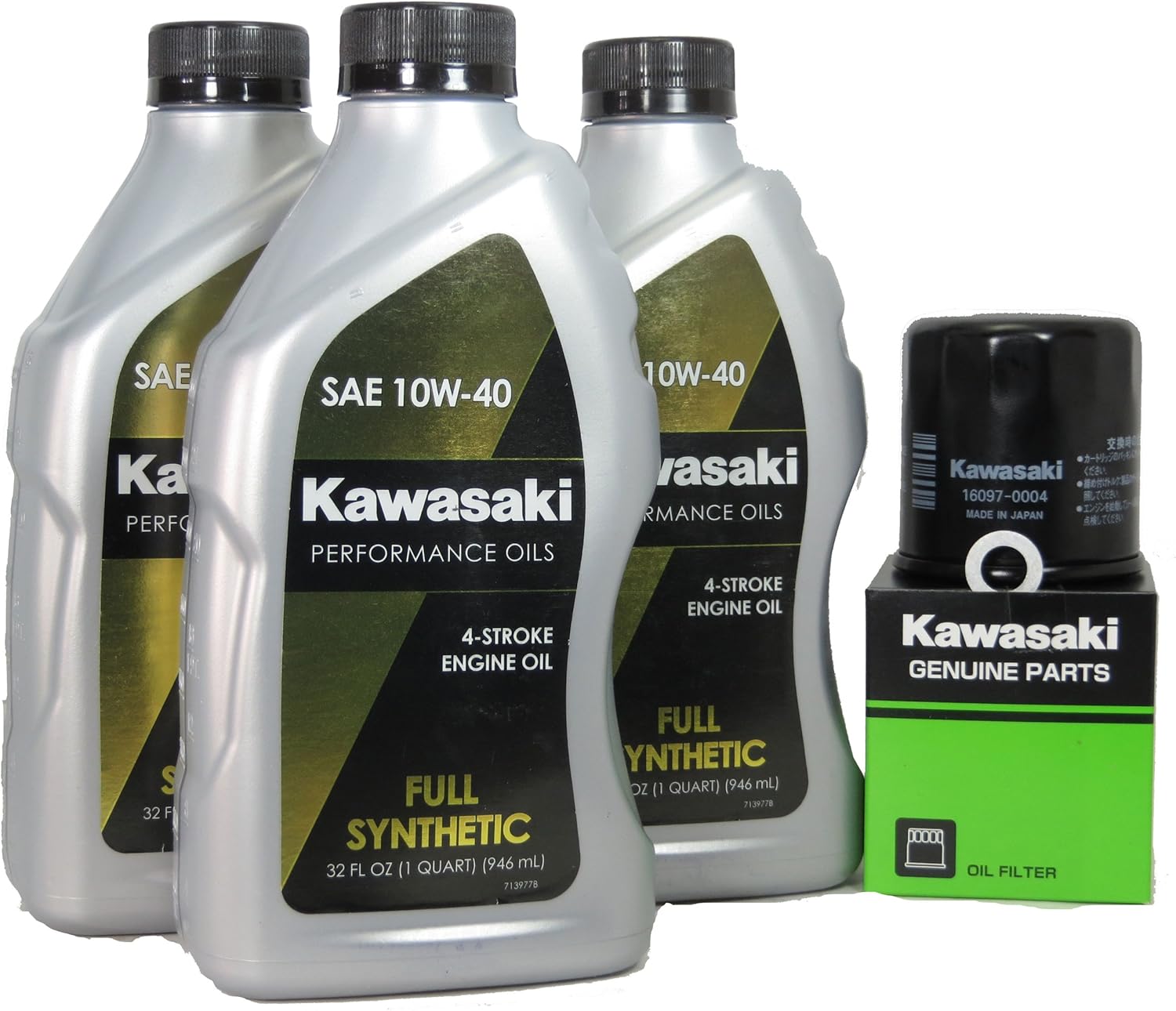 2009 Kawsaki NINJA 650R Full Synthetic Oil Change Kit