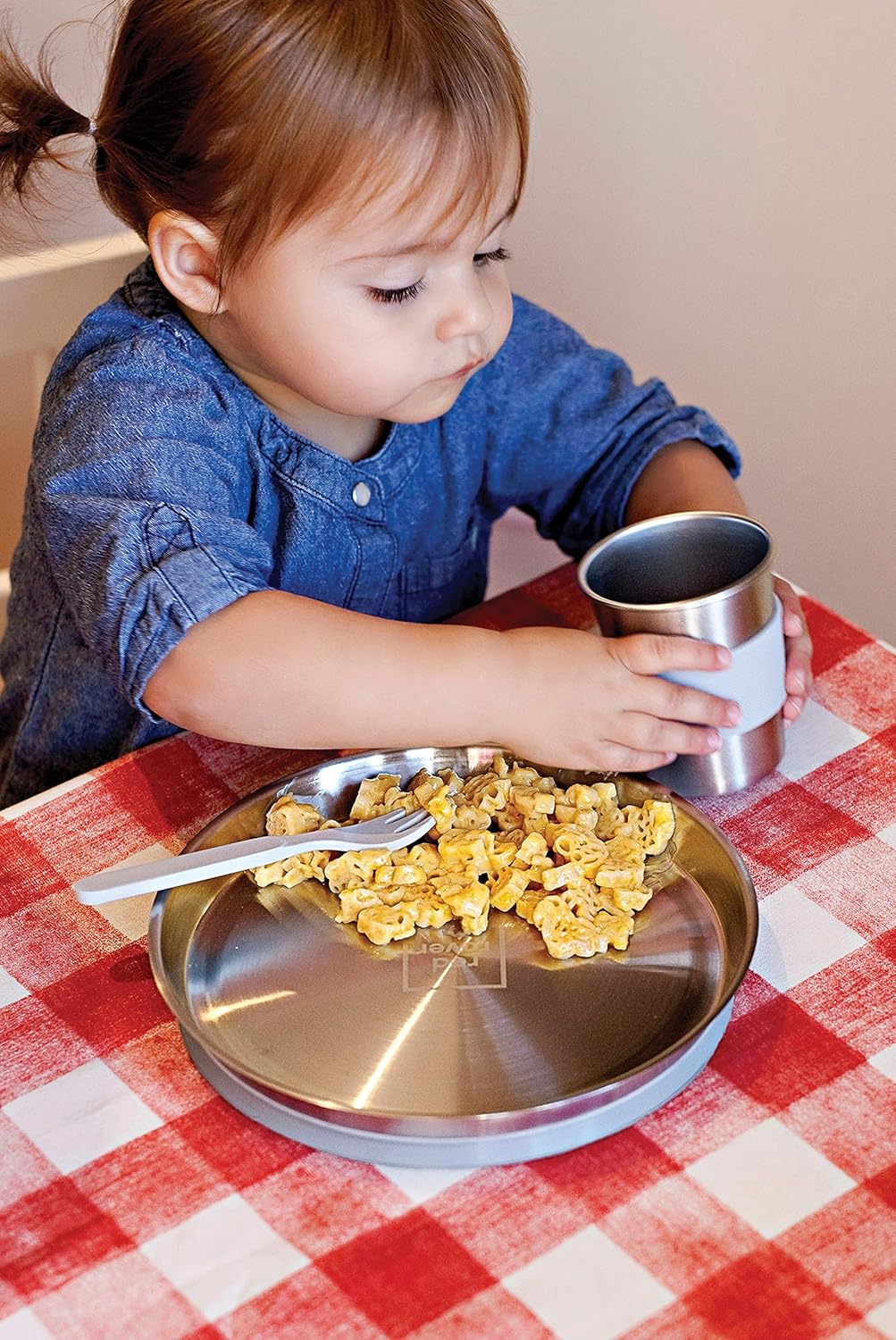 Red Rover Stainless Steel Colorful Kids' Cups with Silicone Sleeves, Set of 4, 10 ounce, Multicolored - Image 5
