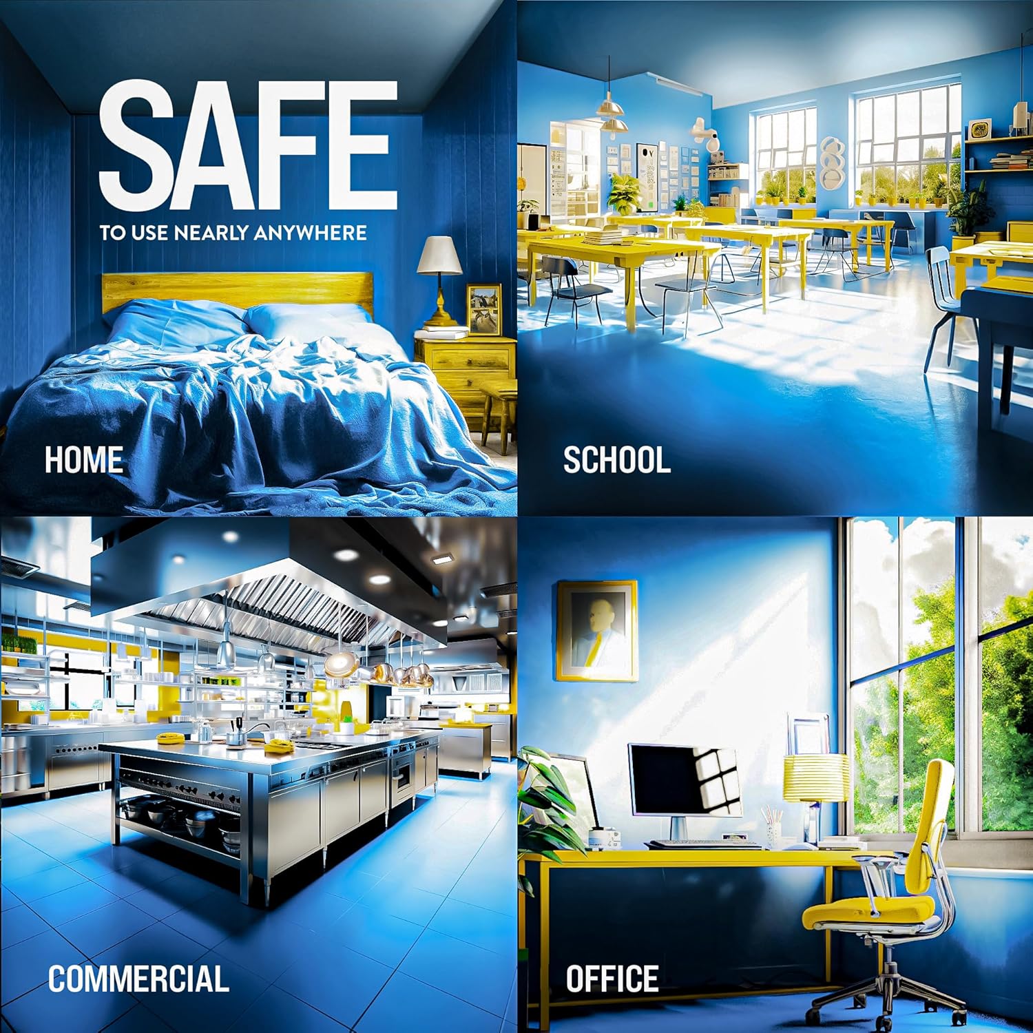 Bio Cide Laboratories BioCide 100 - Multi-Purpose Cleaner and Disinfectant Spray - Professional Grade Bacteria, Virus Mildew, and Fungi Remover - 1-Gallon - Bottle