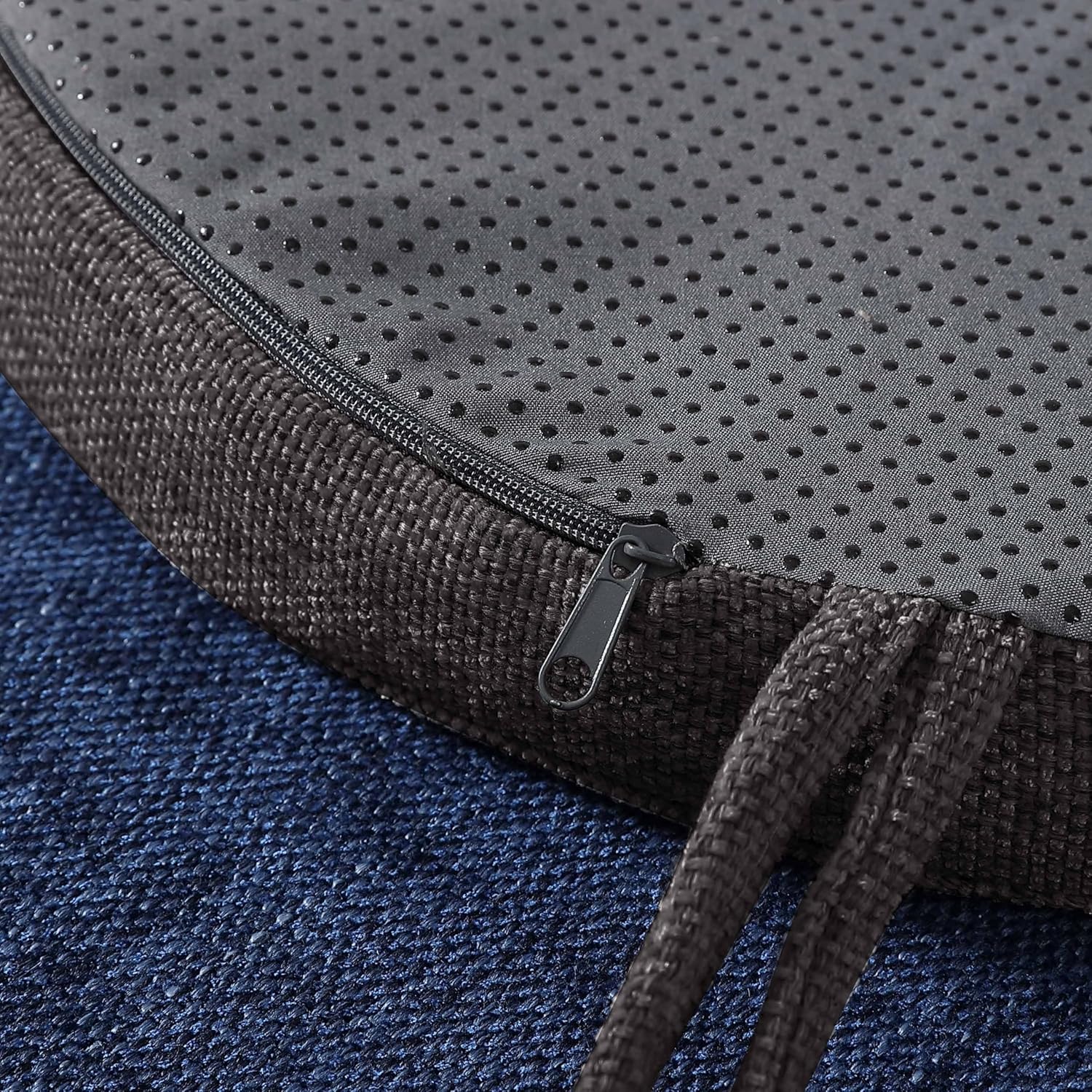 Chair Cushions: Premium High-Density Memory Foam Seat Cushion for Office, Home, & Car - Ergonomic Design for Comfortable Sitting, Relieves Pain & Tailbone Pressure with Non-Slip Bottom, 6 Pack, Black Black 6 Pack - U Shaped