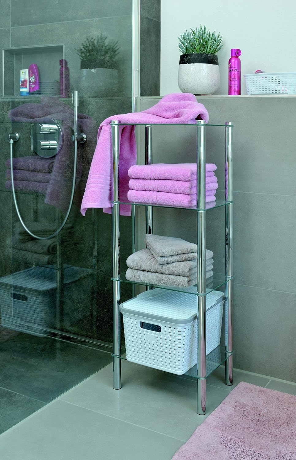 Kela 18100 Kera Rack 3-Tier Square