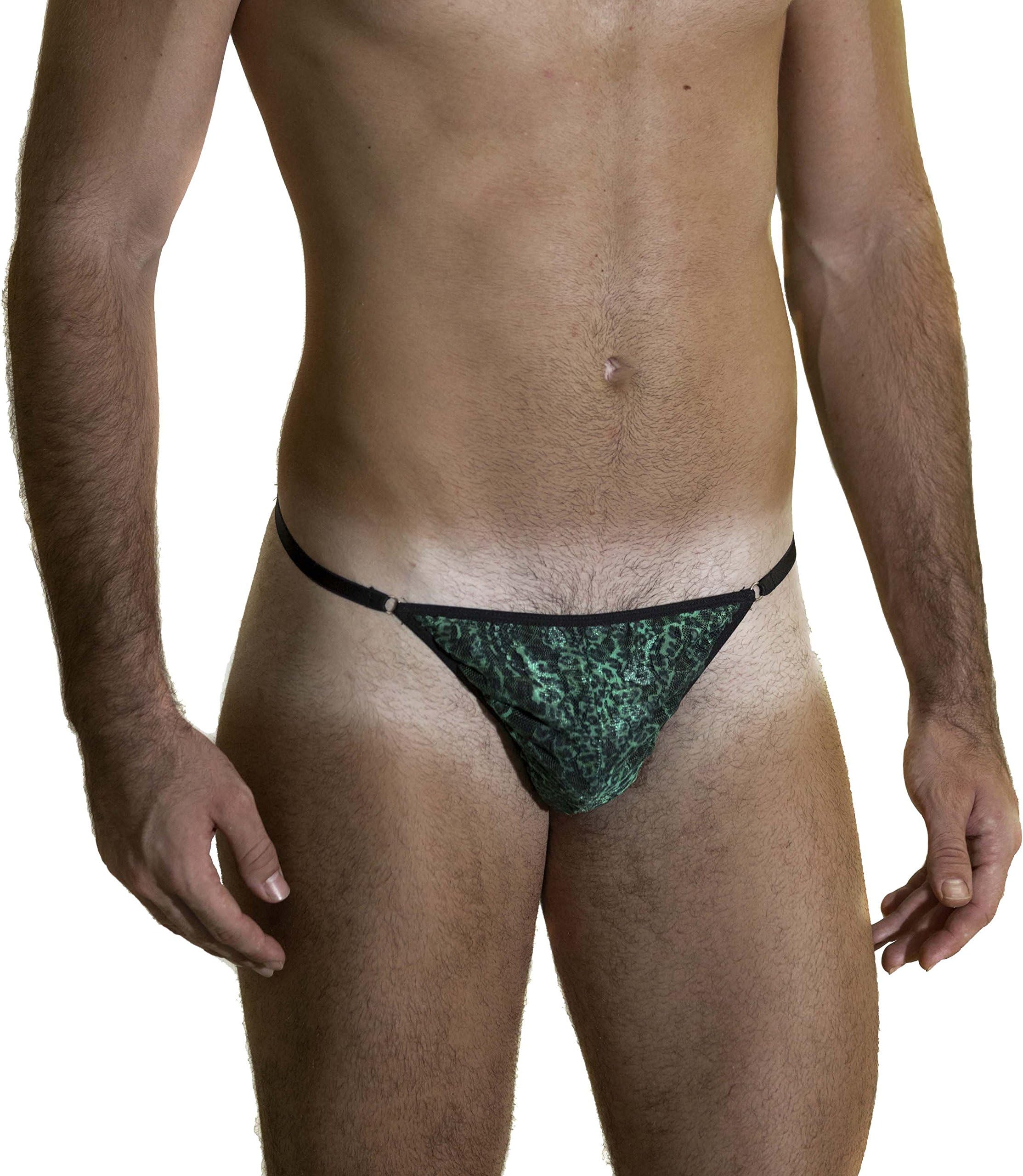 Habitus Lingerie Men's Emerald Lace Panty