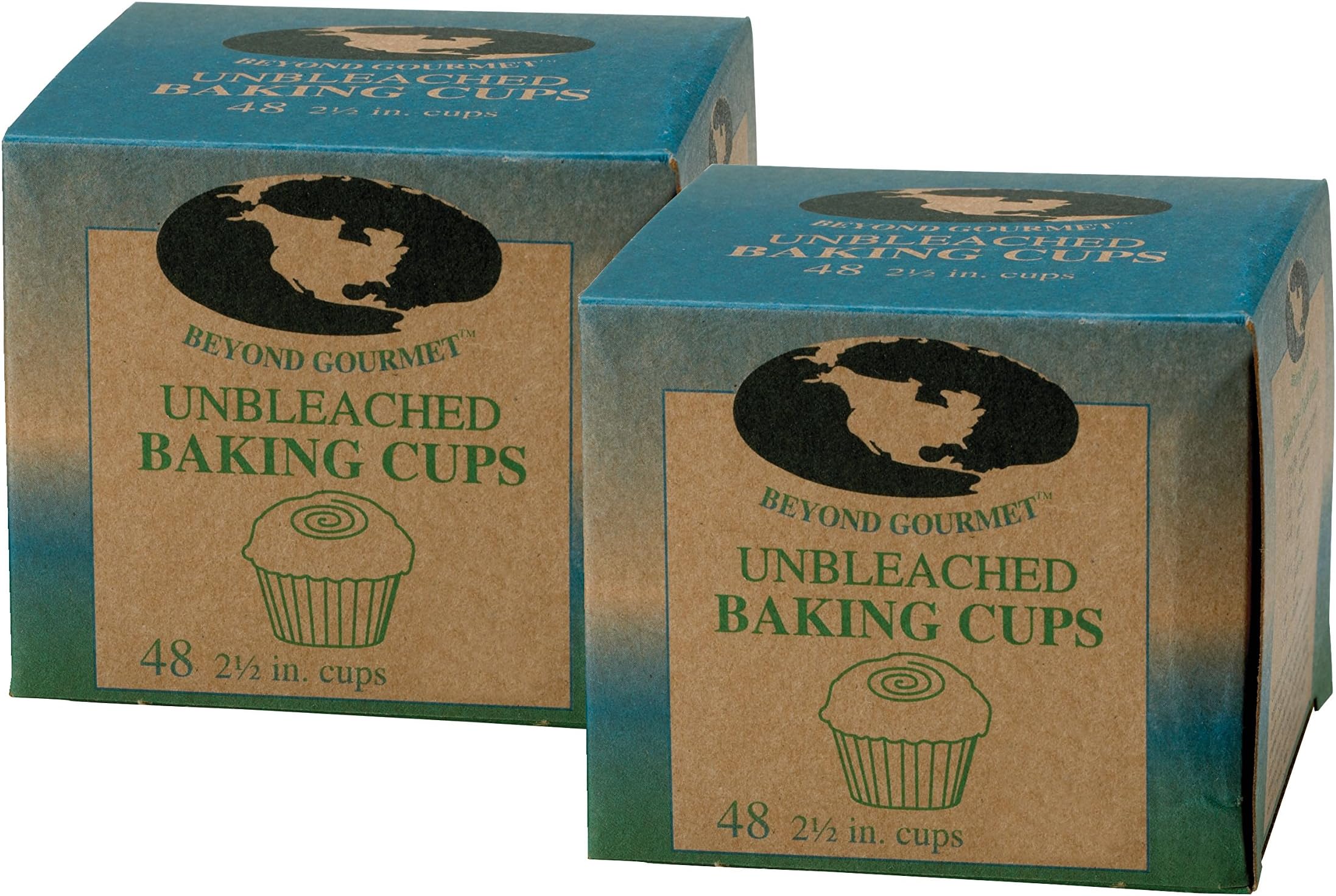 Beyond Gourmet048/2 Baking Cups Unbleached Paper, Made in Sweden