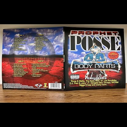 Body Parts (Vinil Vermelho, Edição Especial) por Prophet Posse, capa do álbum