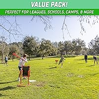 Vista 6 de GoSports Juego de base prémium de 4 piezas de béisbol y sóftbol, resistente para atletas