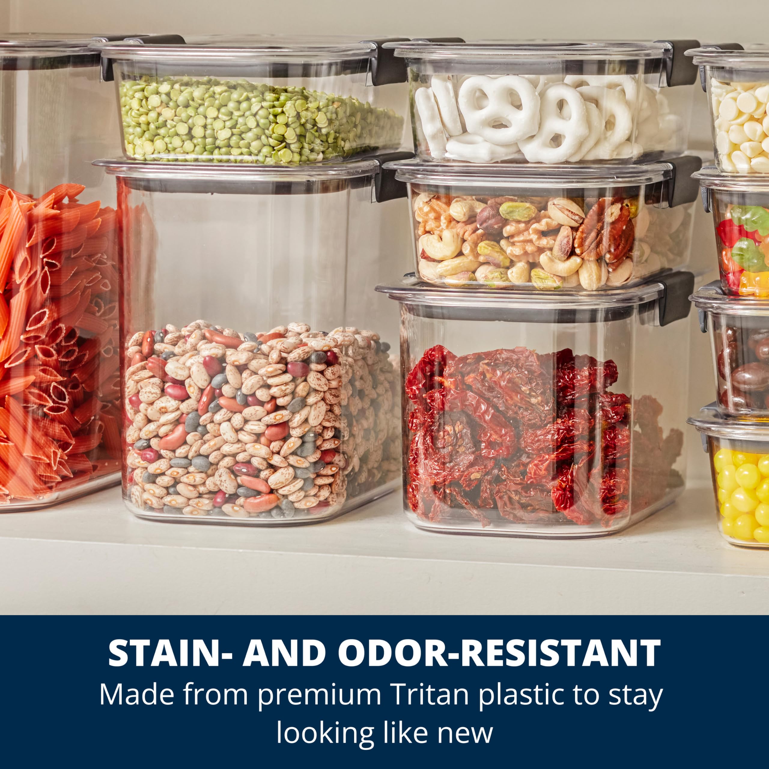 Amazon.com: Rubbermaid Brilliance Airtight Food Storage Container