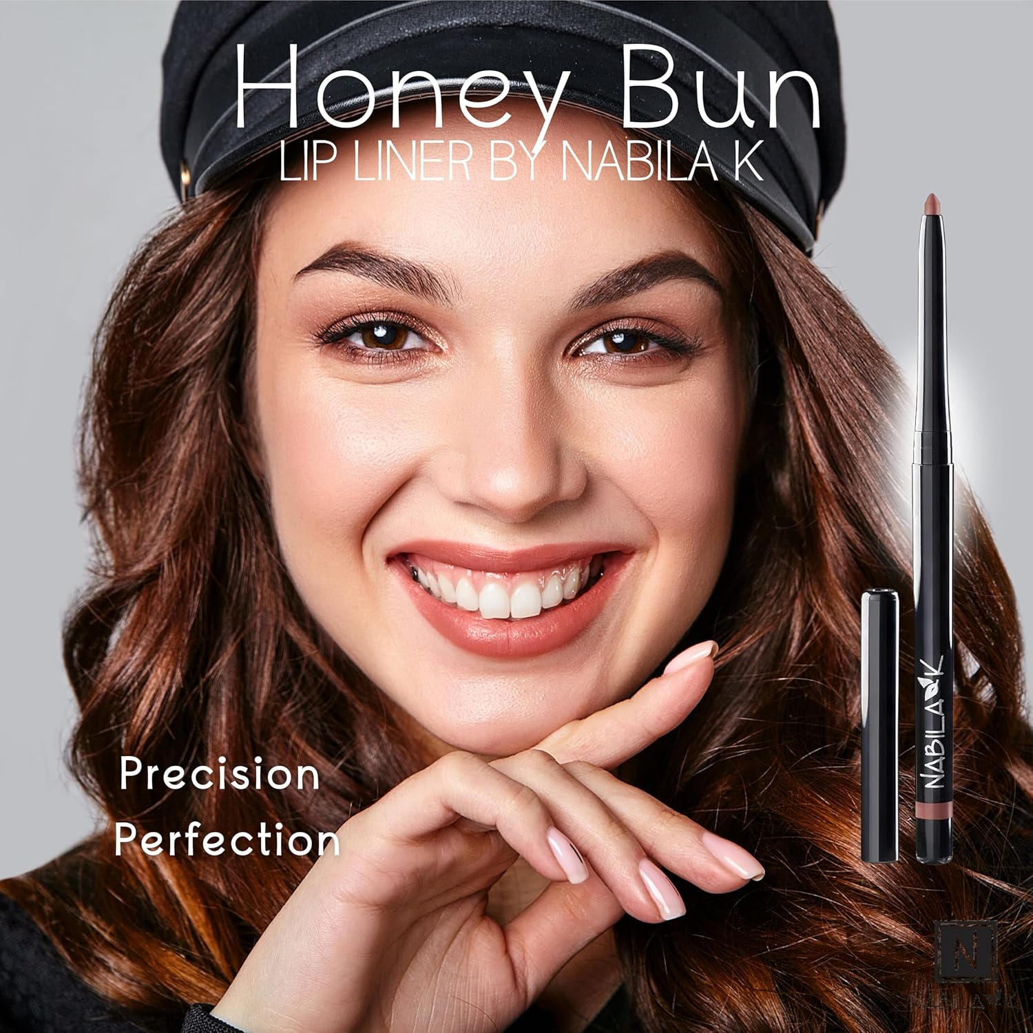 Nabila K Mechanical Lip Liner Pencil - Honey Bun (.2oz)
