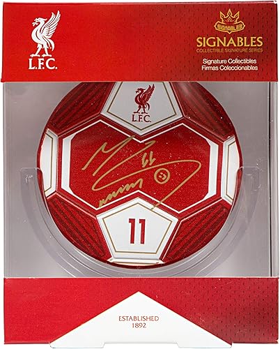 Miniatura 2 de Liverpool F.C. Signables Signature Series (Facsímil firmado) Fútbol Firmable con Información del Jugador - Artículo Oficial de Coleccionistas