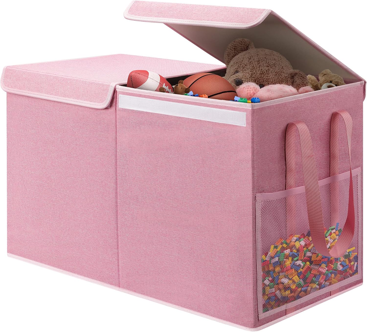 LOVSTORAGE Collapsible Large Toy Chest and Storage Organizer