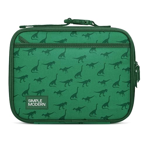 Simple Modern Kids Lunch Box & Insulated Lunch Bag for School | Dinosaur