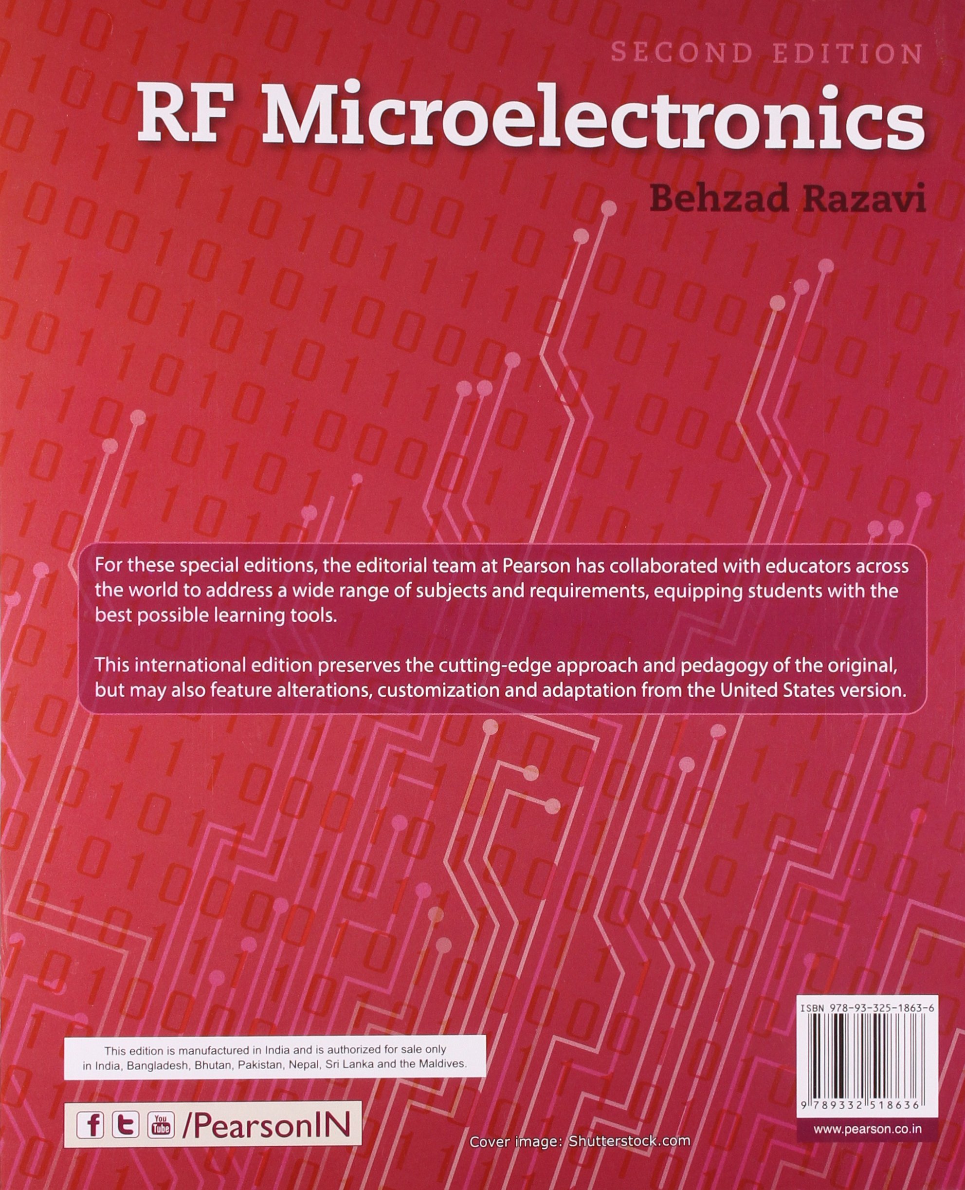 RF MICROELECTRONICS 2ND EDITION