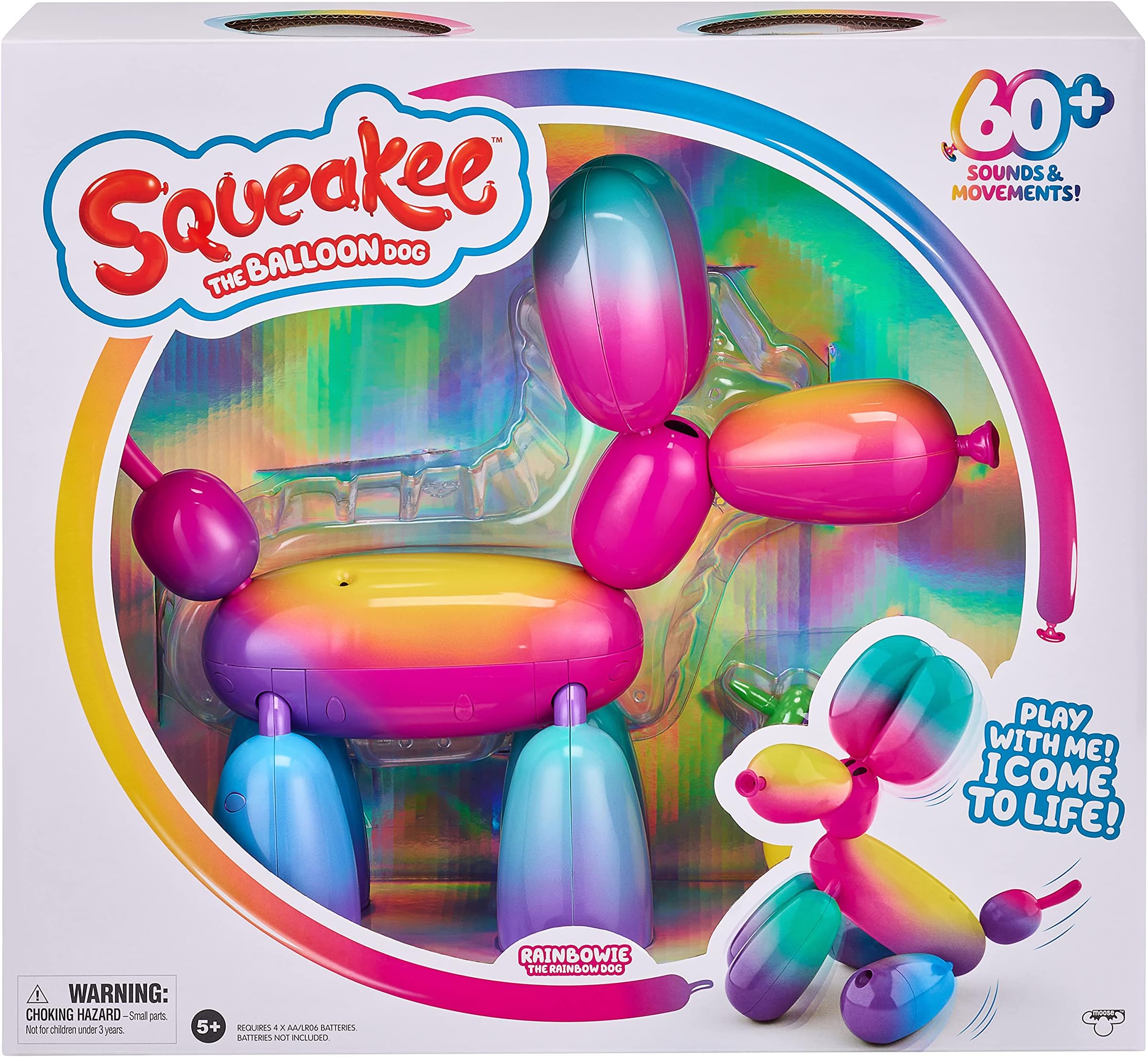 Moose Squeak The Balloon Dog (Rainbow, S3)