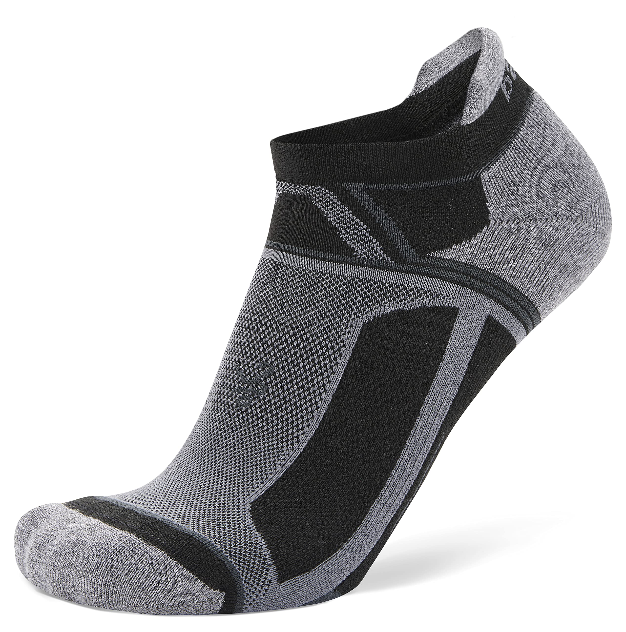Balega Hidden Contour Impact Resistant/Cushioning Performance No Show Athletic Running Socks for Men & Women (1 Pair)