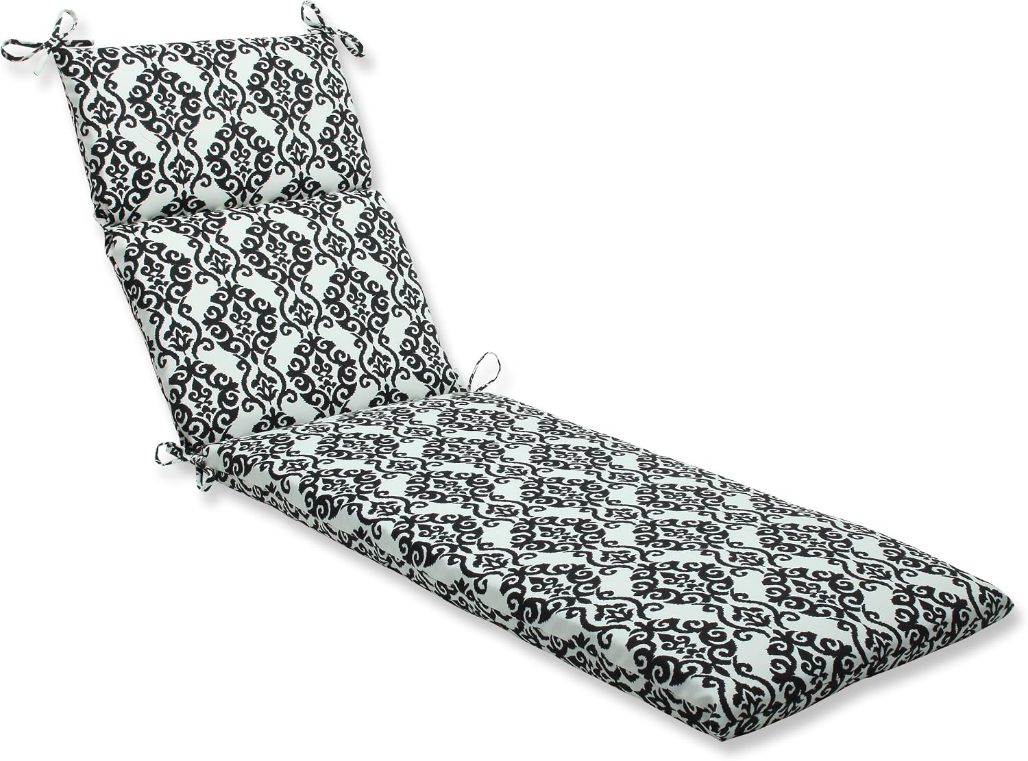 Pillow Perfect Outdoor Luminary Licorice Chaise Lounge