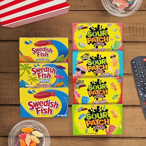 Miniatura 6 de SOUR PATCH KIDS Caramelos suaves y masticables originales caja de 35 onzas