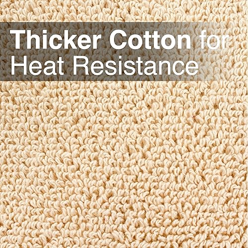 Miniatura 30 de Ritz - Agarradera de rizo y almohadilla resistente al calor, duradero, 100% algodón, diseño ergonómico para un agarre óptimo, fácil cuidado, lavable