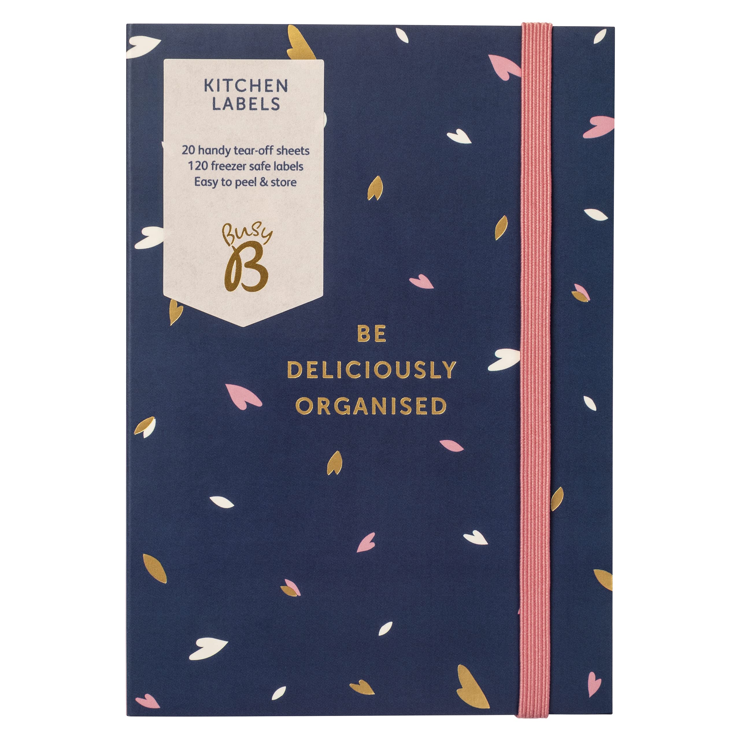 Busy BKitchen Labels - Assorted, Navy, Multicolour