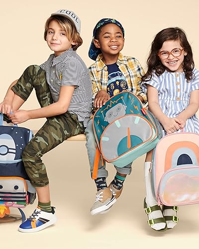 Miniatura 6 de Skip Hop Sparks - Mochila para niños pequeños, preescolares de 3 a 4 años, robot (descontinuado por el fabricante)