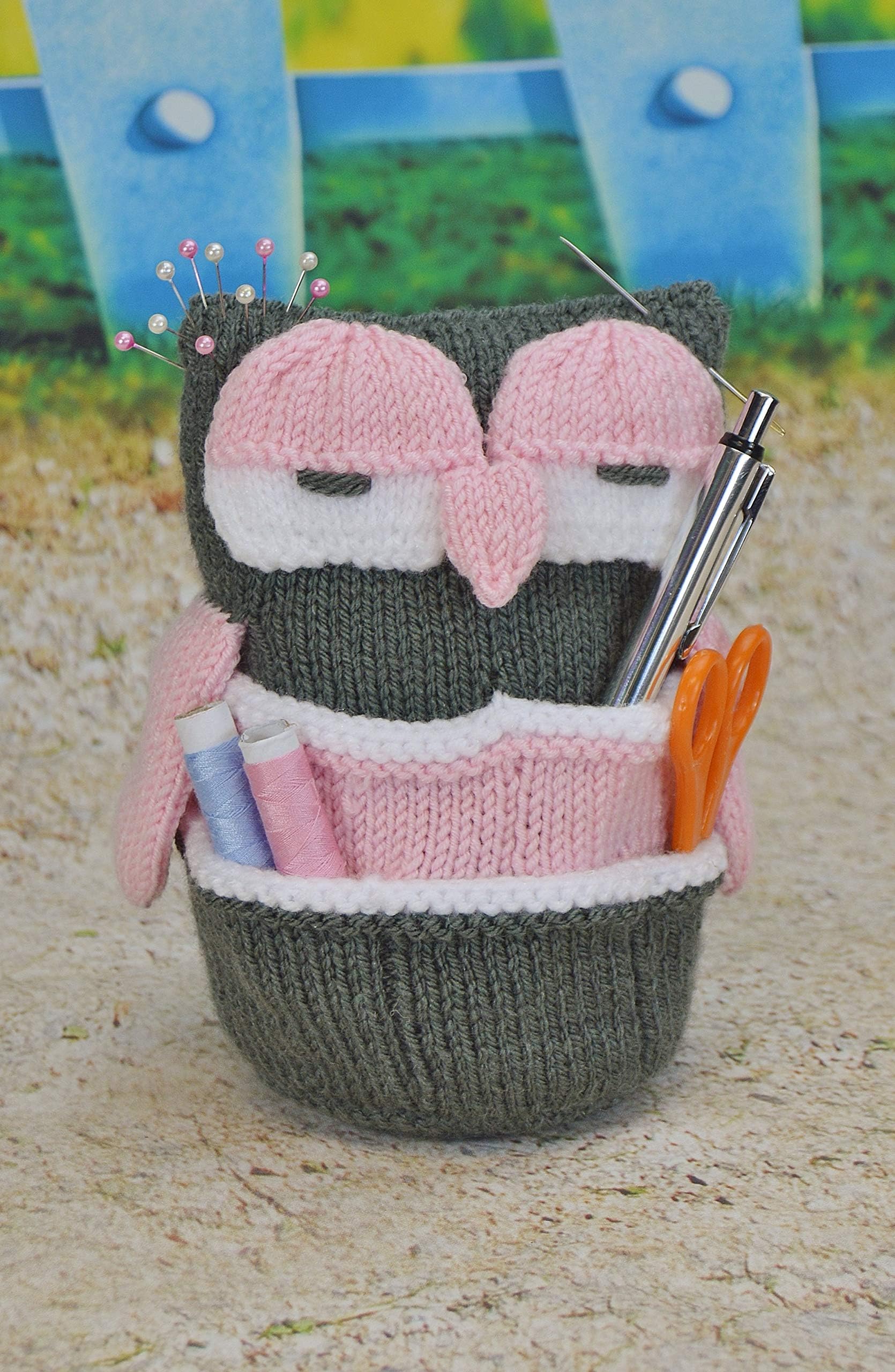 Knitting Pattern - Handy Owl from Knitting by Post